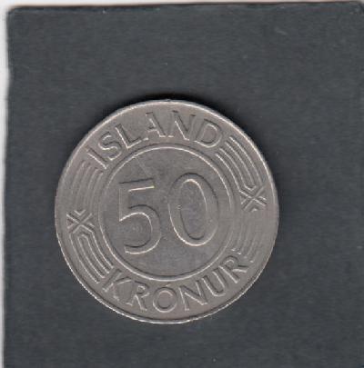 Beschrijving: 50 Kronur PARLIAMENT